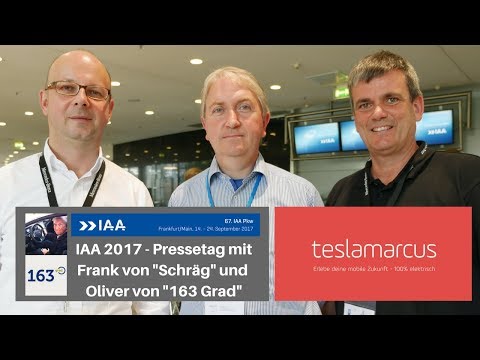 IAA 2017 - Pressetag mit Frank von "Schräg" und Oliver Krüger von "163 Grad"