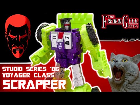WE SHOULD RULE | Studio Series '86 Voyager SCRAPPER: EmGo's Transformers Reviews N Stuff