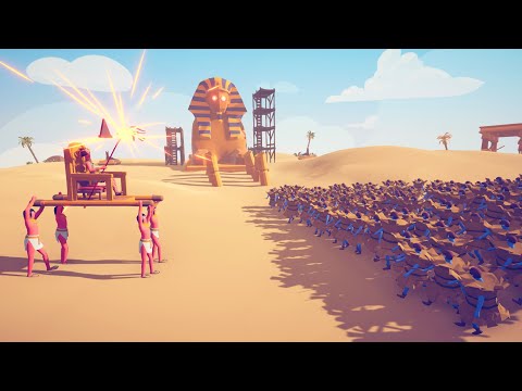 NEW NILE QUEEN vs EVERY FACTION UNITS - Totally Accurate Battle Simulator - TABS