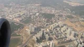 preview picture of video 'Landing Xiamen Airport on Boeing 737-800 (HX)'