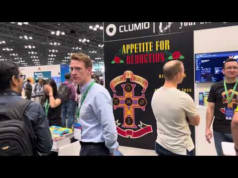 AWS Summit New York City 2023 Expo pavillion