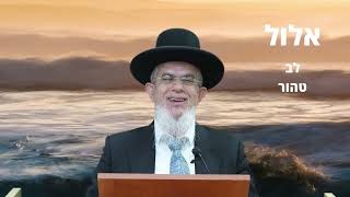 לב טהור I אלול תשפה I הרה"ג יוסף הללויה שליטא