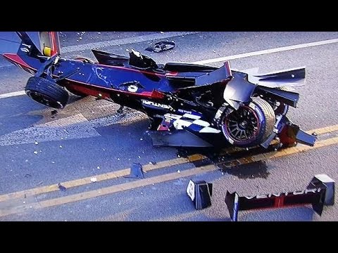 Nick Heidfeld Crash mit  Nicola Prost!