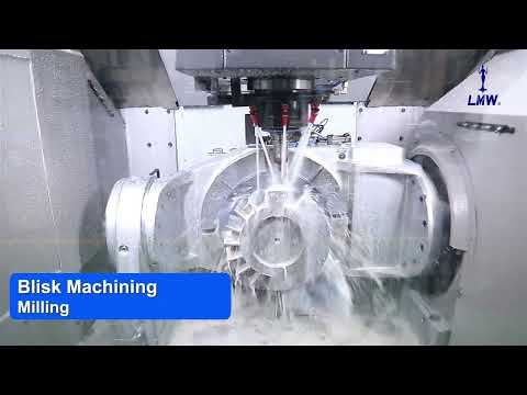 JU 40 – 5-Axis Vertical Machining Center | LMW CNC