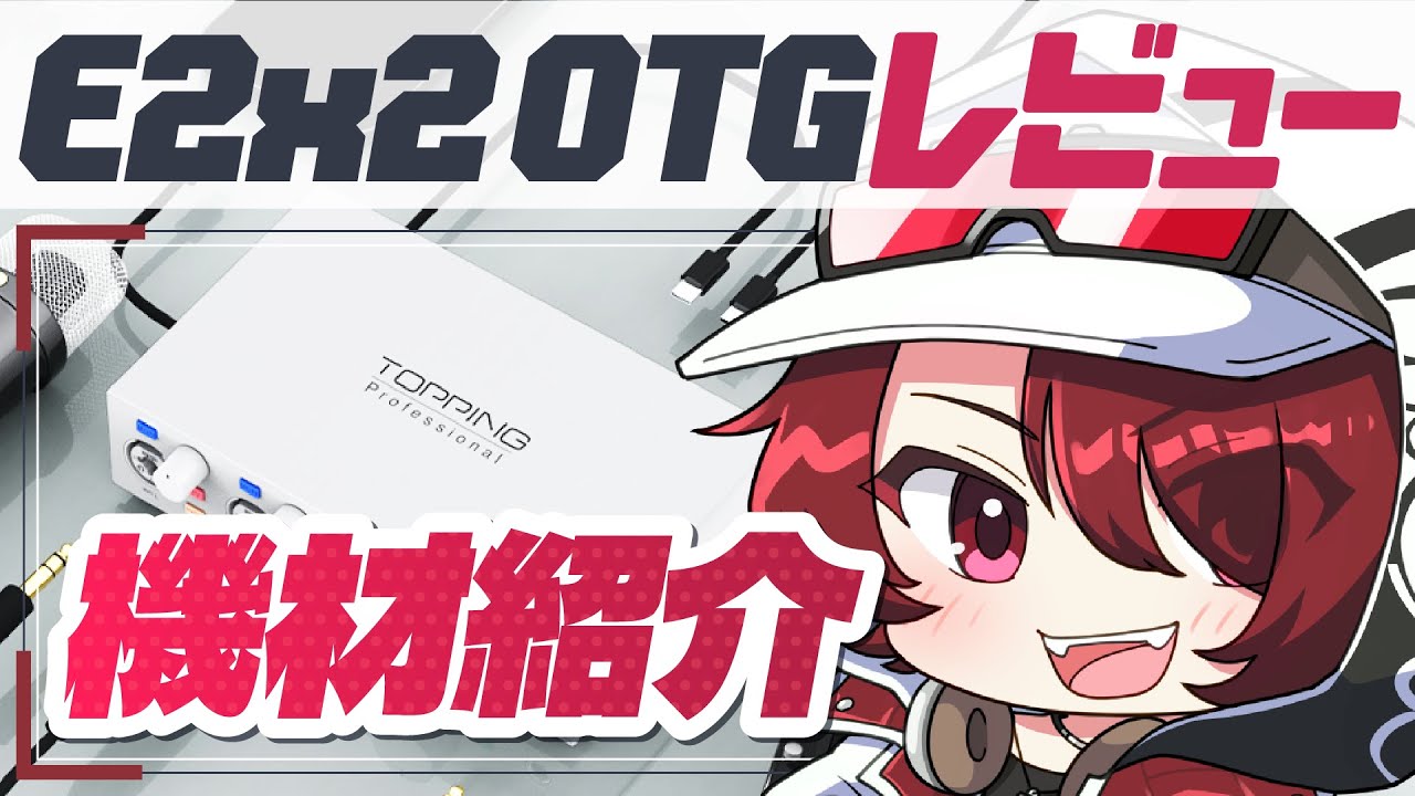 機材の話してたら案件来た【TOPPING E 2x2OTG】