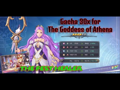 GACHA !! 30 x Pull For The Goddess of Athena *4 | Goddess of Genesis