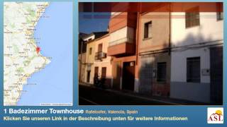 preview picture of video '1 Badezimmer Townhouse zu verkaufen in Rafelcofer, Valencia, Spain'