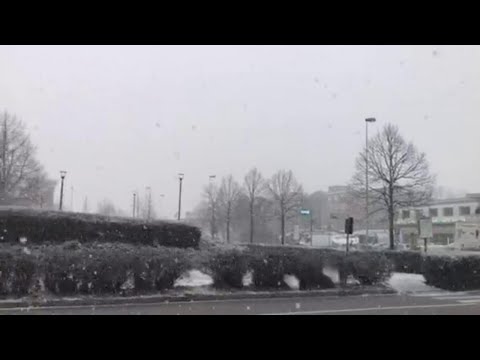 Toscana, anche Prato sotto la neve