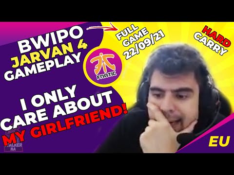 FNC Bwipo Talks -  I Want to Play Riven Jungle |  I Only Care About My Girlfriend | Jarvan 4 Jungle
