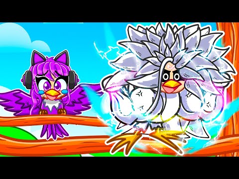 Playing as a PROTECTIVE SUPER SAIYAN INFINITY Goku Bird in Feather Family!