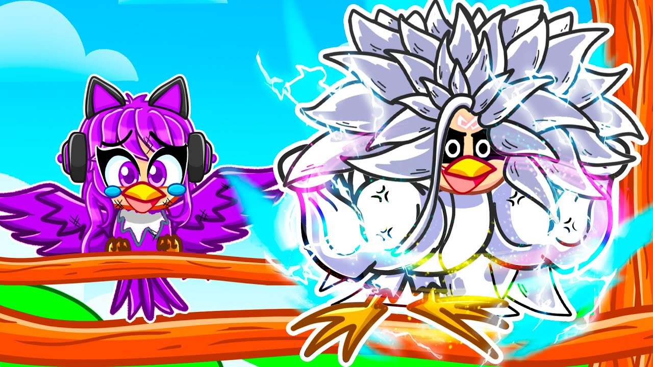 Playing as a PROTECTIVE SUPER SAIYAN INFINITY Goku Bird in Feather Family!