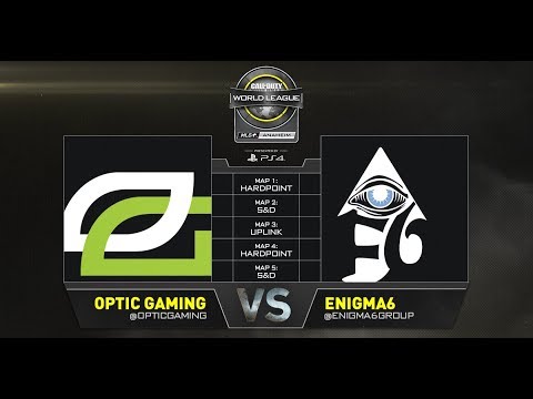 OpTic Gaming vs Enigma6 - CWL Anaheim Open Presented by PlayStation - Day 3