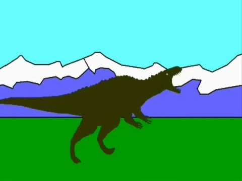 Jurassic World - Acrocanthosaurus vs Albertosaurus