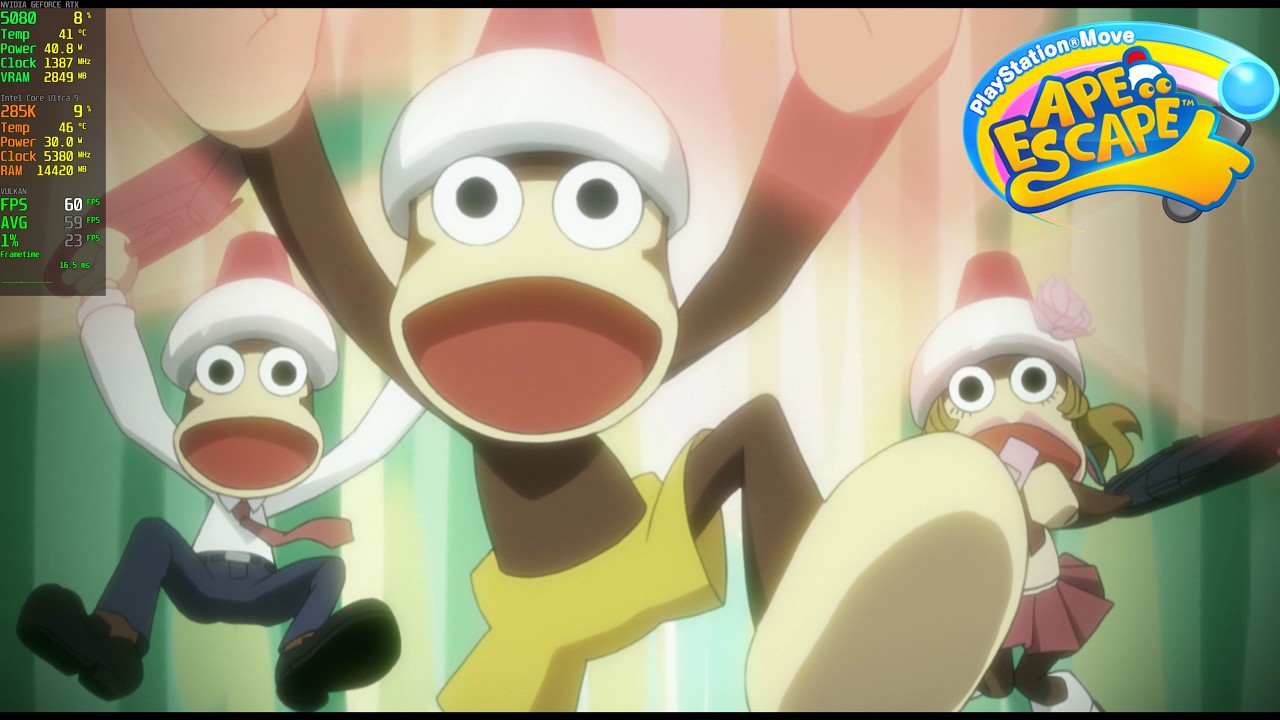 PlayStation Move: Ape Escape Gameplay | RPCS3 0.0.42-20068 PS3 Emulator PC