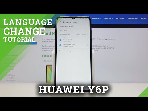 How to Change Language in Huawei Y6P - Personalize Android Smartphone