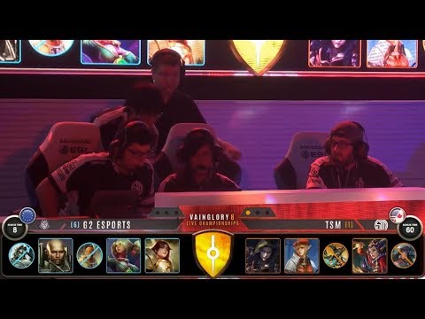 TSM vs G2 Esports Game 2 | Vainglory 8 Unified Championship Summer 2017