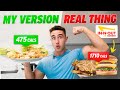 MAKING LOW CALORIE VERSIONS OF FAST FOOD (UNDER 500 Cals) | KFC, In n Out & McDonalds on a Diet