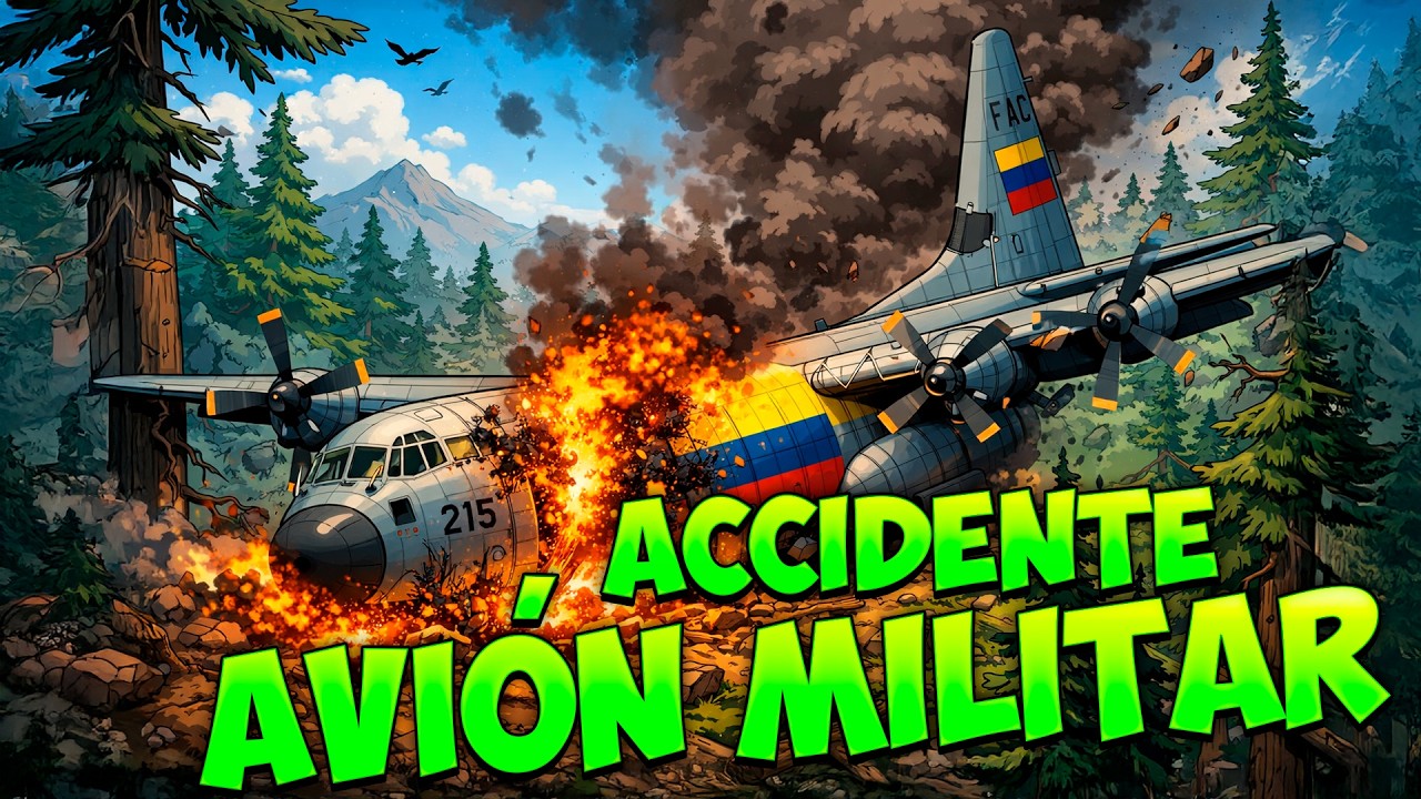 AVIÓN de 43 años mata a 70 soldados en COLOMBIA