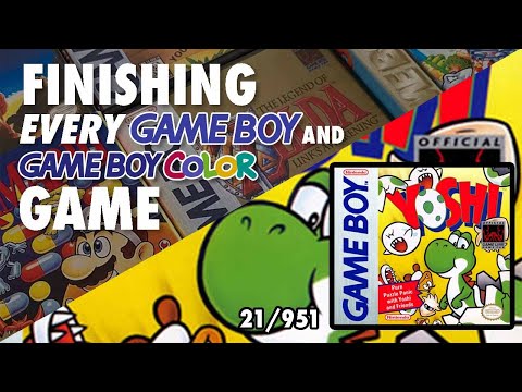 Finishing EVERY GB/GBC Game - Yoshi (21/951)
