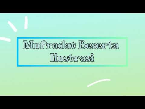 Mufradat || Bahasa Arab