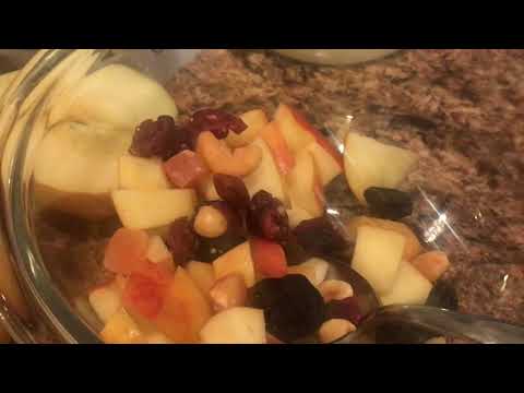 Rainy day apple salad
