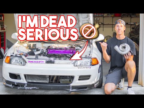 I'm Putting My 500WHP Turbo Civic Back to NA... Here's Why