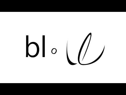 造形デザイン学科 モーションタイポグラフィ『blow』inspired by "Word As Image"／ Kinetic typography "blow"