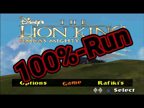 The Lion King: Simba's Mighty Adventure - Complete Walkthrough (100%)