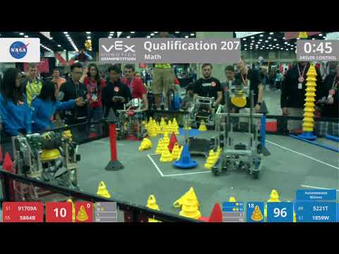 2018 VRC Math Q207 - 91709A 5864B vs 5221T 1859W - 32 to 127