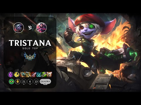 Tristana Top vs Irelia - BR Challenger Patch 13.3