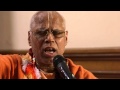 Lokanatha Swami chants during Gaura Arati at ...
