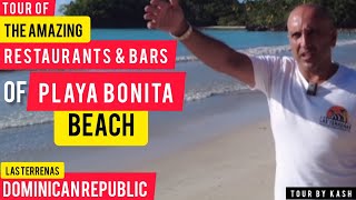 The Restaurants of Playa Bonita ⛱️ | Las Terrenas | Dominican Republic | Tour by KASH
