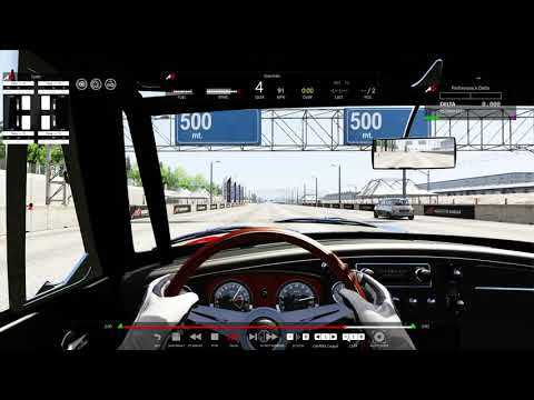 MGB GT Vs Mini Cooper - Drag Race (2000m)