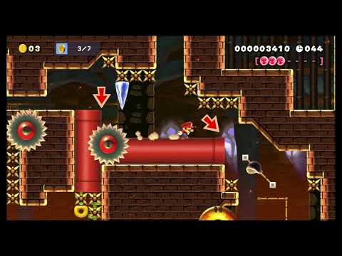 (SMM2) [Speed run] 疾風迅雷のごとく駆け抜けろ！〜幽鬼〜　by なるる/ようつべ