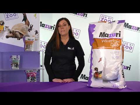 Mazuri® Waterfowl Maintenance Diet | Complete Feeding Program For Herbivorous Or Omnivorous Ducks.