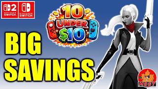 eSHOP SALE ALERT! TOP 10 UNDER $10 Nintendo Switch & Switch 2 (Up to 80% OFF) Budget Game Deals 2026