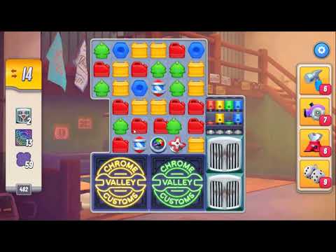 Chrome Valley Customs Level 482 - NO BOOSTERS GAMEPLAY + FULL STORY 🚘🔧 | SKILLGAMING ✔️