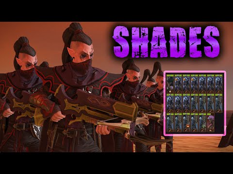 Dark Elves army composition / doomstack - Shades showcase battle