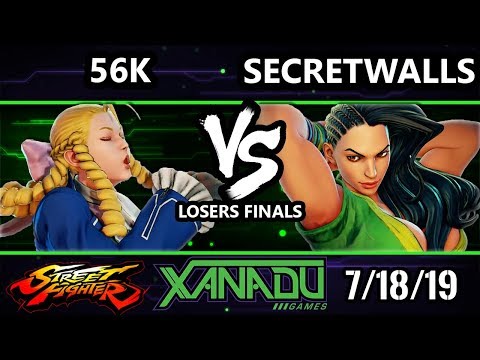 F@X 311 SFV - 56k (Karin) Vs. Secretwalls (Laura) - Street Fighter V Losers Finals