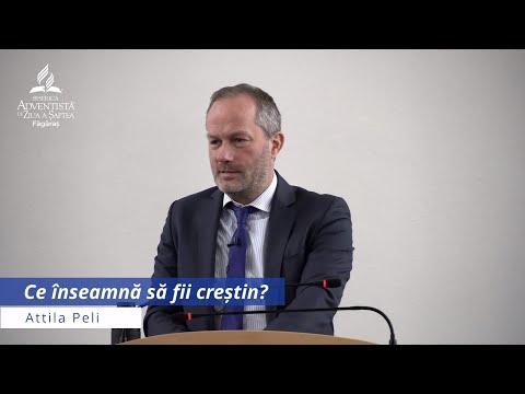 Attila Peli: Ce înseamnă să fii creștin?