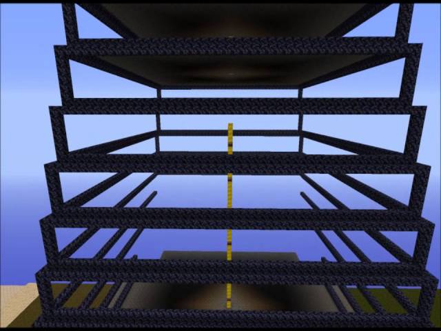 Neubau des gelben Turmes - New yellow Tower Minecraft Map