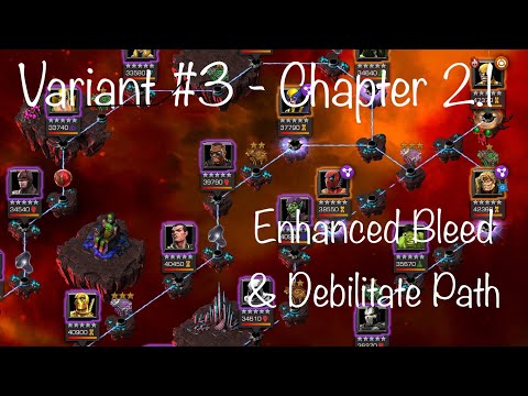 Variant #3 Ch. 2.1 - vs Venom, Goldpool, Namor, Blade, X23, Wolverine | MCOC