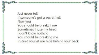 dEUS - Secret Hell Lyrics