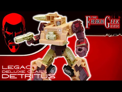 Legacy Deluxe DETRITUS: EmGo's Transformers Reviews N' Stuff