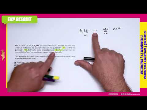 EM UMA DETERMINADA ESTRADA EXISTEM DOIS TELEFONES (...) | SEQUÊNCIAS E PROGRESSÃO ARITMÉTICA