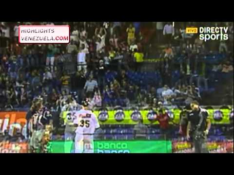 Highlights Jornada 28/11 LVBP. Caribes de Anzóategui vs Leones del Caracas