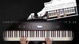 Christine and the Queens - Nuit 17 à 52 - Piano Tuto