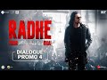 Radhe Dialogue Promo 4 Salman Khan Randeep Hooda Prabhu Deva 13th May