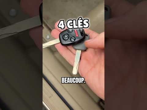 Cette clef rouge peut détruire ta voiture !