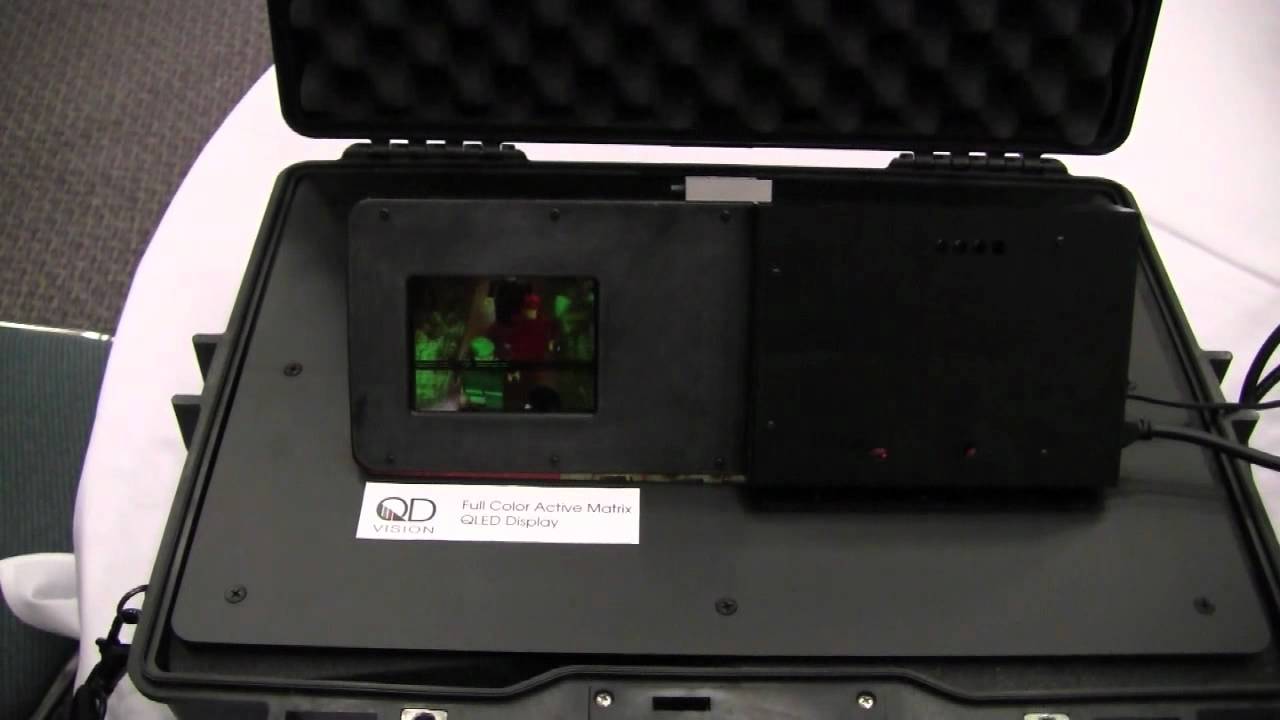 Color Quantum-Dot Display